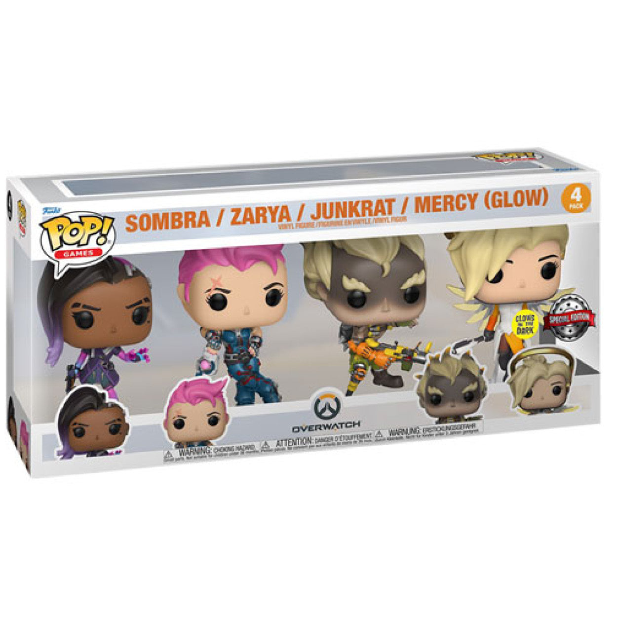 Overwatch - US Exclusive Pop! Vinyl 4-Pack