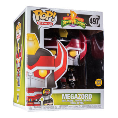 Power Rangers - Megazord Glow US Exclusive 6 Inch Pop! Vinyl