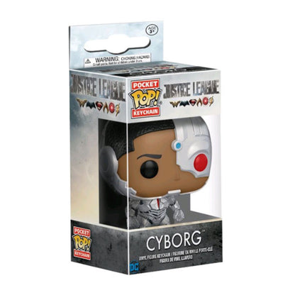 Justice League Movie - Cyborg Pocket Pop! Keychain