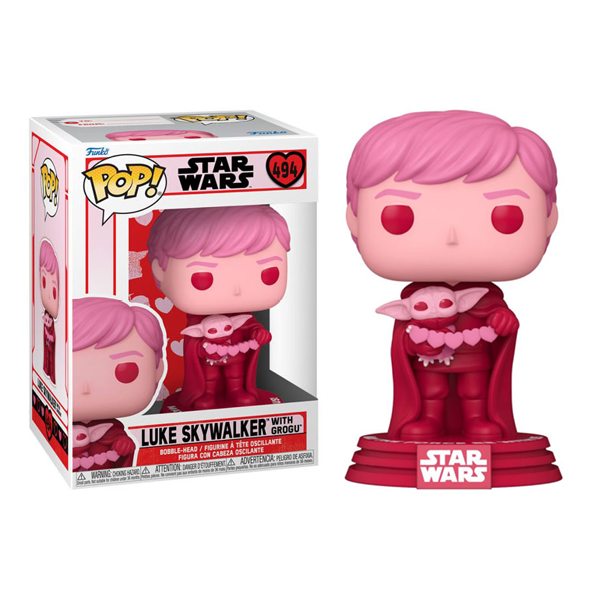 Star Wars: The Mandalorian - Luke & Grogu Valentine Pop! Vinyl