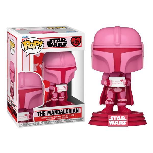 Star Wars: The Mandalorian - Mandalorian Valentine Pop! Vinyl