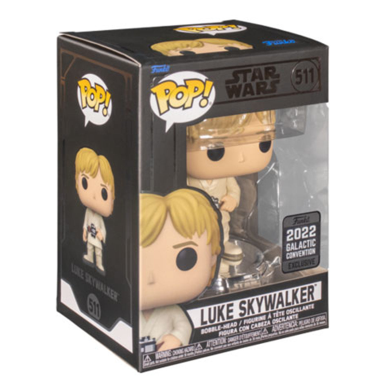 2022 Galactic Convention Star Wars Luke Skywalker Pop! Vinyl