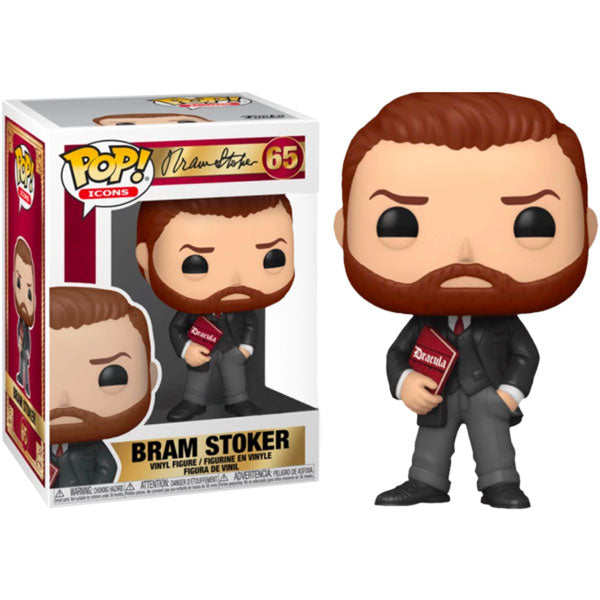 Icons - Bram Stoker with Book US Exclusive Pop! Vinyl