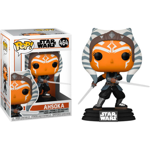 Image of Star Wars: The Mandalorian - Ahsoka with Lightsabers Pop! Vinyl