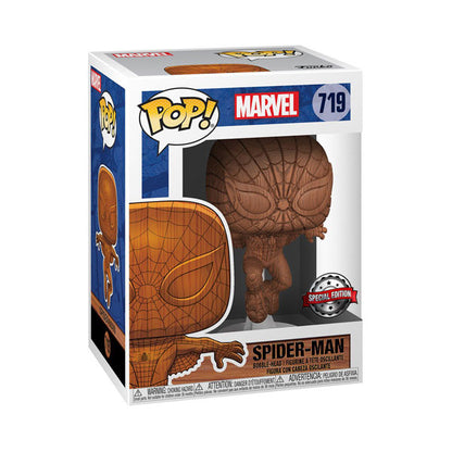 Marvel Comics - Spider-Man Wood Deco US Exclusive Pop! Vinyl