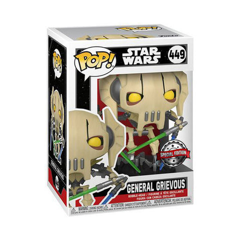 Image of Star Wars - General Grievous Metallic Pop! Vinyl