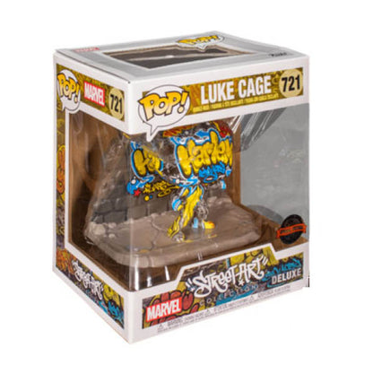 Luke Cage - Luke Graffiti Deco US Exclusive Pop! Deluxe