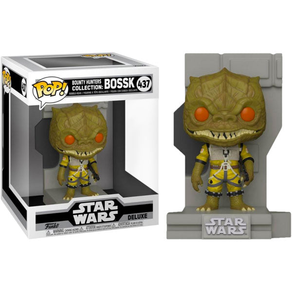 Star Wars - Bounty Hunter Collection Bossk Pop! Deluxe Diorama