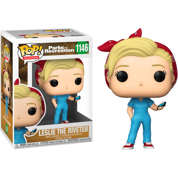 Parks and Recreation - Leslie the Riveter Pop! Vinyl