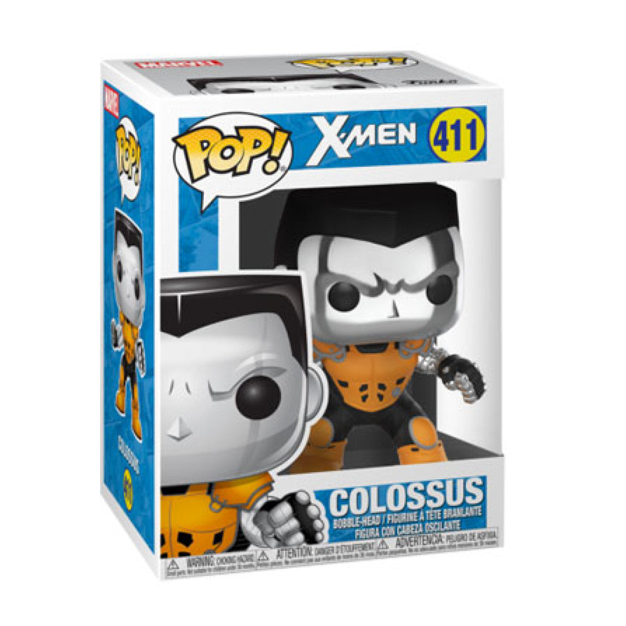 X-Men - Colossus X-Force Chrome LACC 2018 US Exclusive Pop! Vinyl