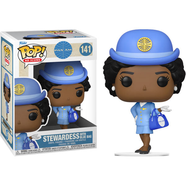 Pan Am - Stewardess with Blue Bag Pop! Vinyl