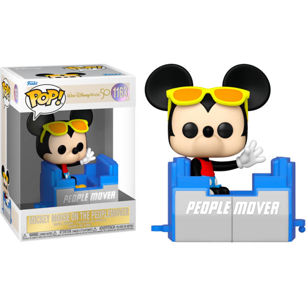 Disney World - Mickey Mouse on People Mover 50th Anniversary Pop! Vinyl