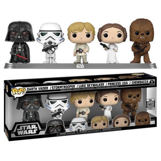 Star Wars - Star Wars Celebration 2022 Exclusive Pop! Vinyl 5-Pack