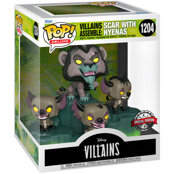 Lion King (1994) - Scar Pop! Vinyl Deluxe