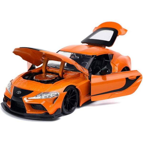 Fate of the Furious - 2020 Toyota GR Supra Metallic Orange 1:24 Scale Hollywood Ride