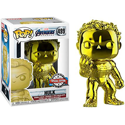 Avengers 4: Endgame - Hulk Yellow Chrome US Exclusive Pop! Vinyl