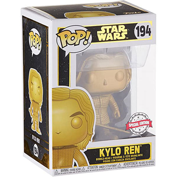 Star Wars - Kylo Ren Gold Metallic US Exclusive Pop! Vinyl