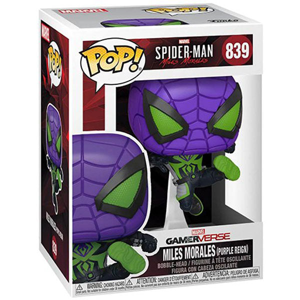 Spider-Man: Miles Morales - Purple Reign Pop! Vinyl