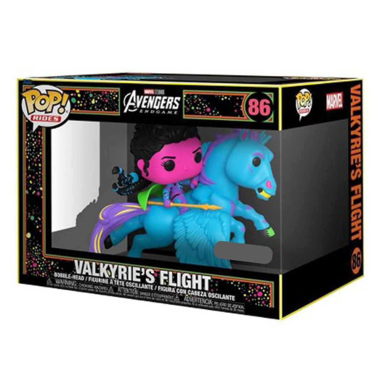 Marvel Comics - Valkyrie Black Light US Exclusive Pop! Ride