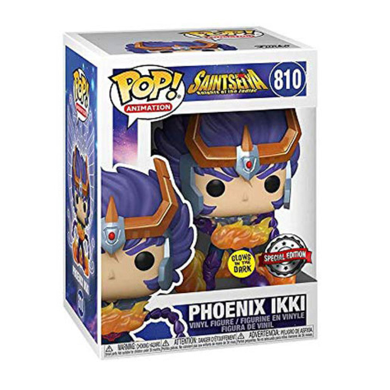 Saint Seiya - Phoenix Glow US Exclusive Pop! Vinyl