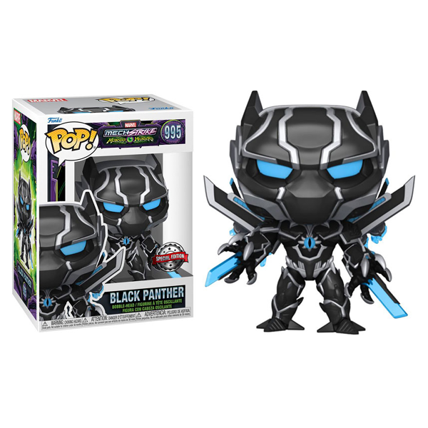 Marvel Mech Strike Monster Hunters - Black Panther US exclusive Pop! Vinyl