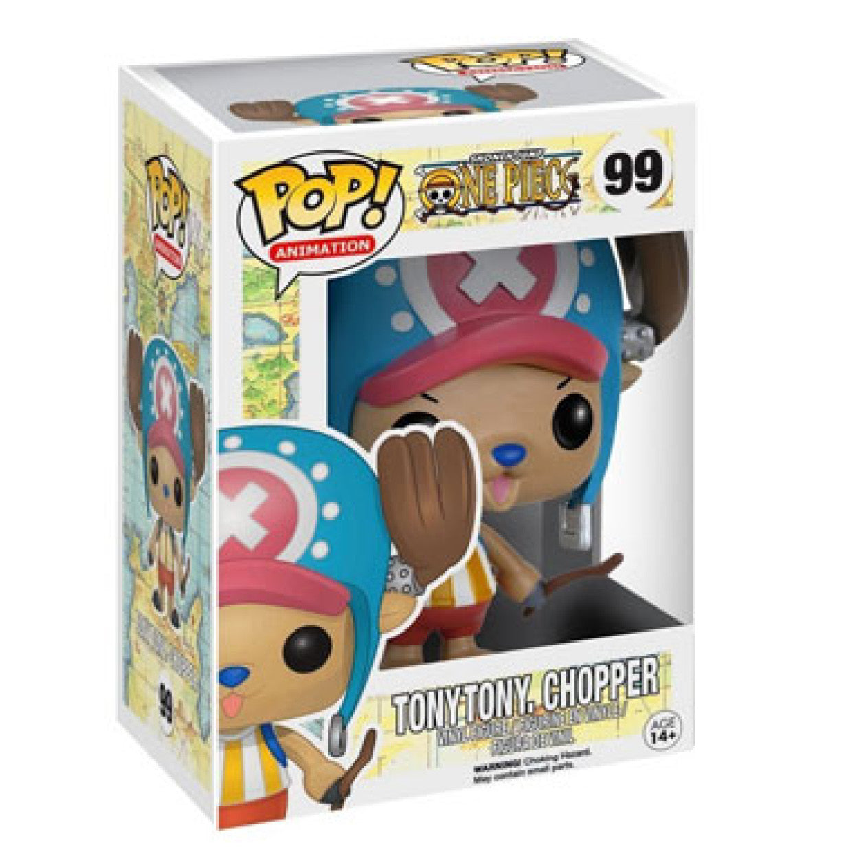 One Piece - TonyTony Chopper Flocked Pop! Vinyl