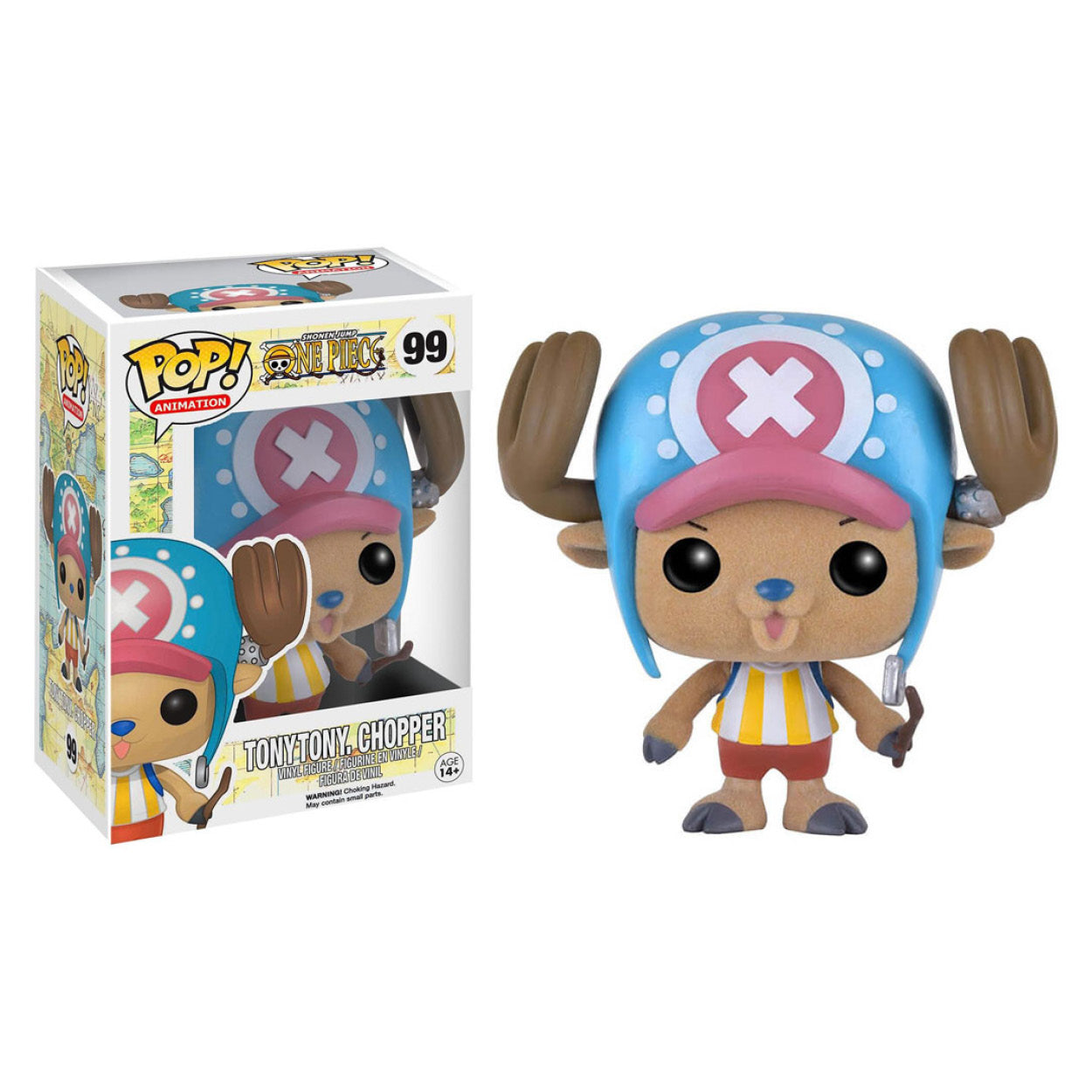 One Piece - TonyTony Chopper Flocked Pop! Vinyl