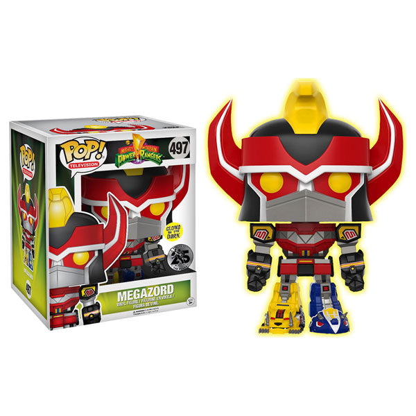 Power Rangers - Megazord Glow US Exclusive 6 Inch Pop! Vinyl