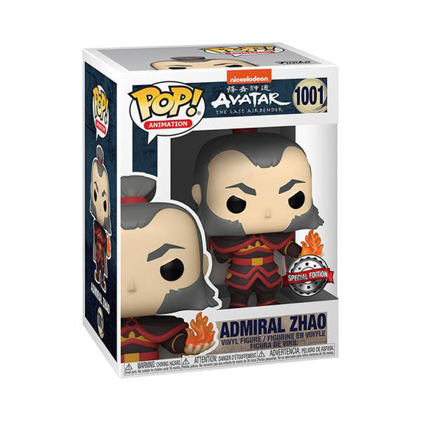 Avatar: The Last Airbender - Zhao with Fireball Glow US Exclusive Pop! Vinyl