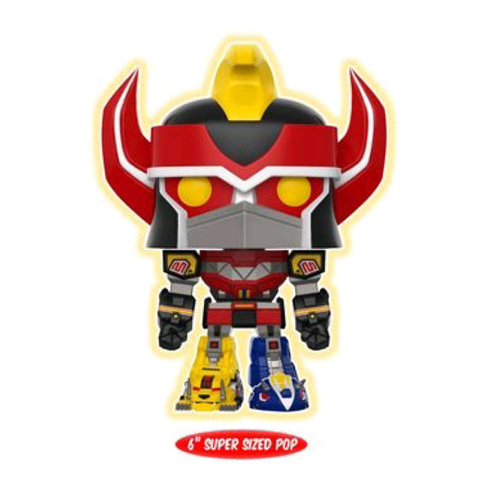 Power Rangers - Megazord Glow US Exclusive 6 Inch Pop! Vinyl