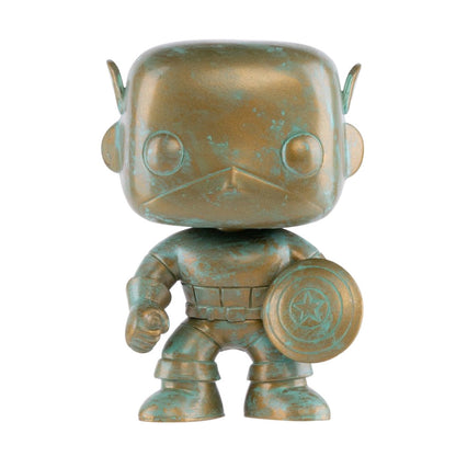 Captain America - Marvel 80th Anniversary Patina US Exclusive Pop! Vinyl