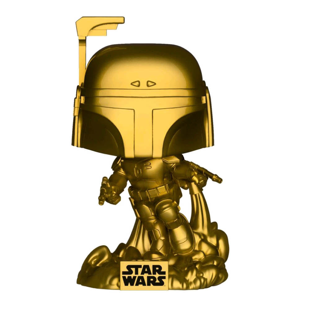 Star Wars - Jango Fett Gold Metallic US Exclusive Pop! Vinyl