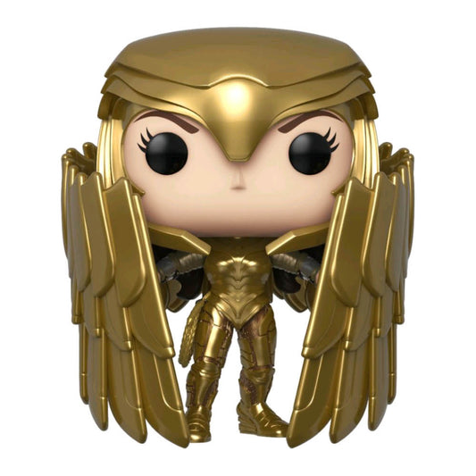 Wonder Woman: 1984 - Wonder Woman Gold Shield Pose US Exclusive Pop! Vinyl