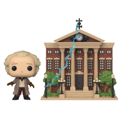 Back to the Future - Doc with Clock Tower Pop! Town