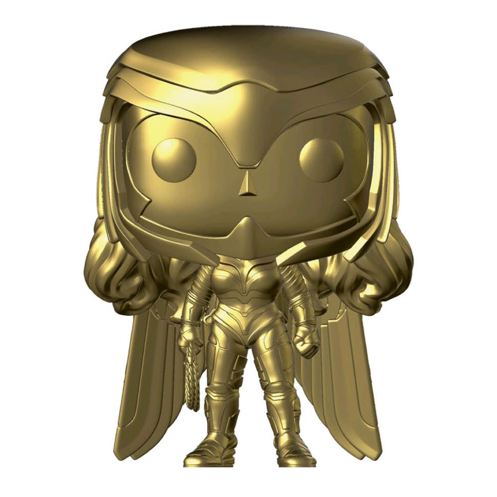 Wonder Woman: 1984 - Wonder Woman Power Pose Gold Chrome US Exclusive Pop! Vinyl