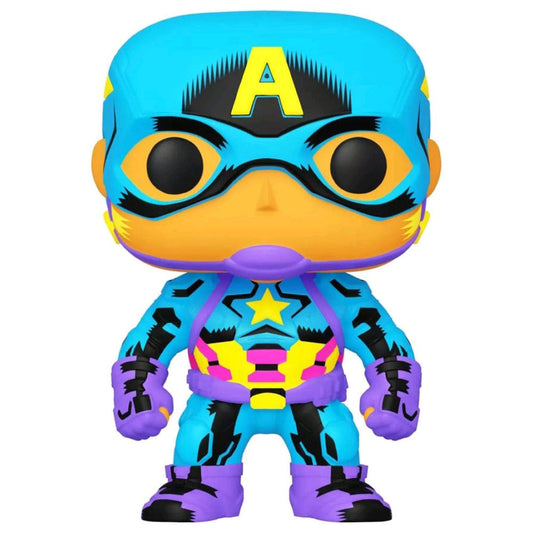 Captain America - Captain America Black Light US Exclusive Pop! Vinyl