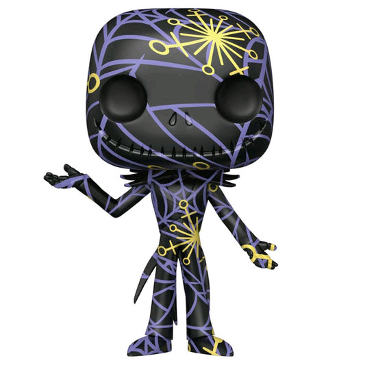 The Nightmare Before Christmas - Jack (Artist) Black & Yellow US Exc Pop! with Protector