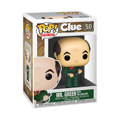 Clue - Mr Green with Lead Pipe Pop! Vinyl