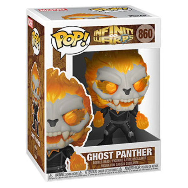 Infinity Warps - Ghost Panther Pop! Vinyl