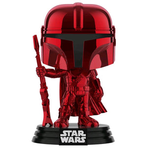 Star Wars: The Mandalorian - Mandalorian Red Metallic US Exclusive Pop! Vinyl