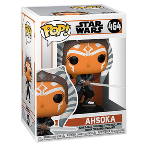 Image of Star Wars: The Mandalorian - Ahsoka with Lightsabers Pop! Vinyl