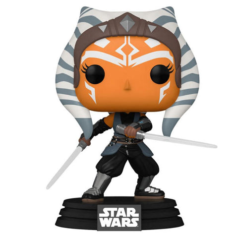 Image of Star Wars: The Mandalorian - Ahsoka with Lightsabers Pop! Vinyl