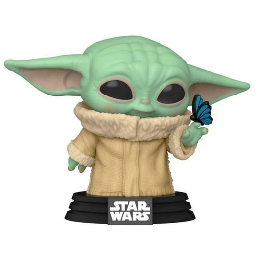 Star Wars: The Mandalorian - The Child with Butterfly US Exclusive Pop! Vinyl