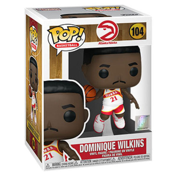 NBA: Legends - Dominique Wilkins Hawks Home Pop! Vinyl