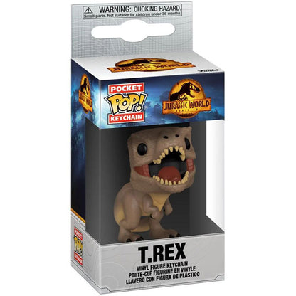 Jurassic World 3: Dominion - T.Rex Pocket Pop! Keychain