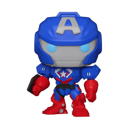 Marvel Mech Strike - Captain America Glow US Exclusive Pop! Vinyl