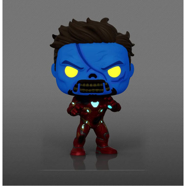 What If - Zombie Iron Man Glow US Exclusive Pop! Vinyl