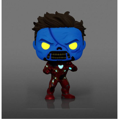 What If - Zombie Iron Man Glow US Exclusive Pop! Vinyl