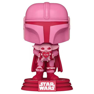 Star Wars: The Mandalorian - Mandalorian & Grogu Valentine US Exclusive Pop! Vinyl