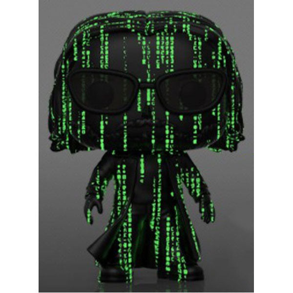 The Matrix Resurrections - Neo in the Matrix Glow US Exclusive Pop! Vinyl
